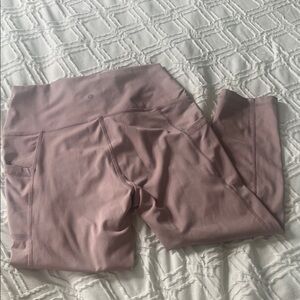 90 Degree By Reflex Light Gray Leggings